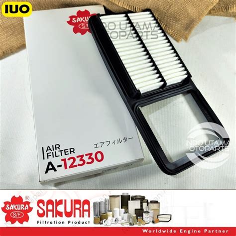 Filter Udara Agya Ayla 1 0cc Saringan Udara Sakura A 12330 Lazada