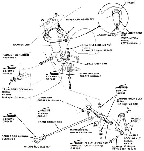 Honda Civic Front Suspension Diagram Hanenhuusholli