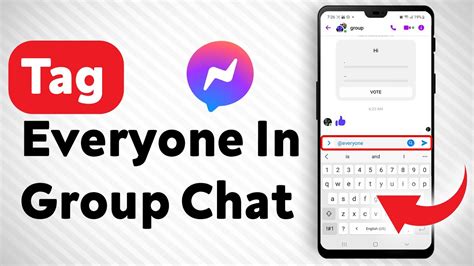 How To Tag Everyone In A Group Facebook Messenger Full Guide YouTube