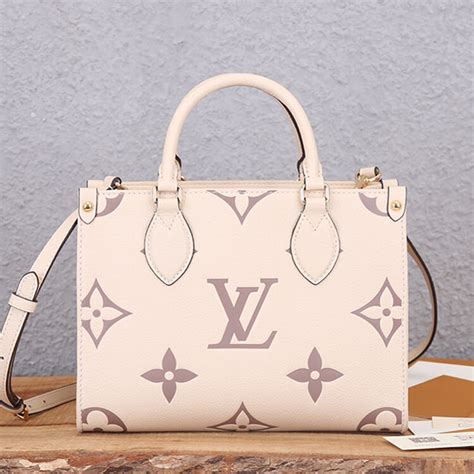 Lv Onthego Pm Tote Best Fake Bag Supplier