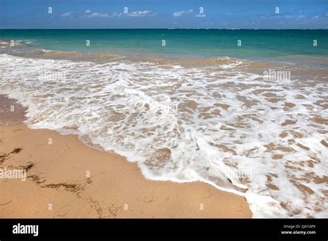 Beach surf San Juan Puerto Rico H Stock Photo - Alamy