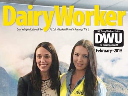 New Zealand Dairy Workers Union The Official Site Of The DWU