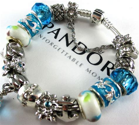 Authentic Pandora Bracelet Sterling Silver Pandora Bracelet With