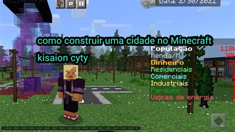 Como Construir Uma Cidade No Minecraft Aviso Se Quiser Morar Em