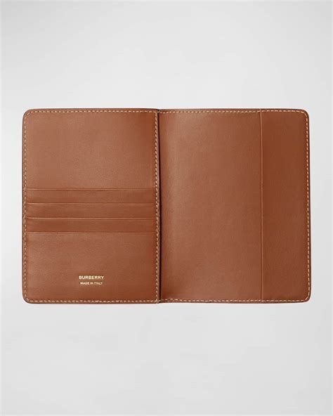 Burberry Check Bifold Passport Holder Neiman Marcus