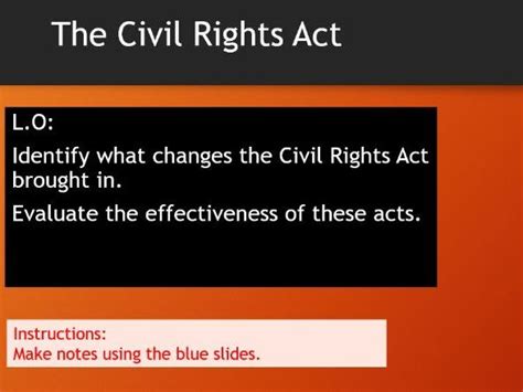 civil rights act civil rights   usa  part