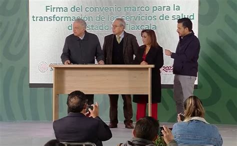 Amlo Firmó Acuerdo Con El Gobierno De Tlaxcala Para La “federalización