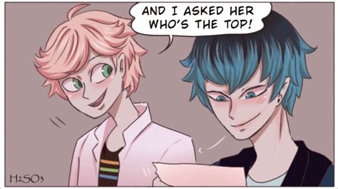 Luka X Marinette X Adrien Comic