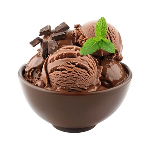 Heavenly Chocolate Ice Cream Transparent Background Cutout 46303313 Png