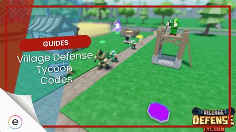 Village Defense Tycoon Codes September 2024 EXputer