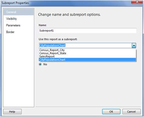 Microsoft Technologies SubReport In SSRS