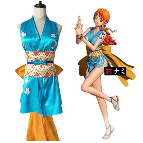 One Piece Cosplay - Nami Live Action Full Set Outfit Cosplay Costume | One Piece Store