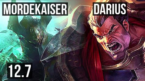 Mordekaiser Vs Darius Top Rank 4 Morde 11 3 13 Legendary Tr