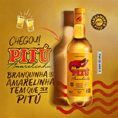 Pitú lança nova cachaça no mercado a Pitú Amarelinha