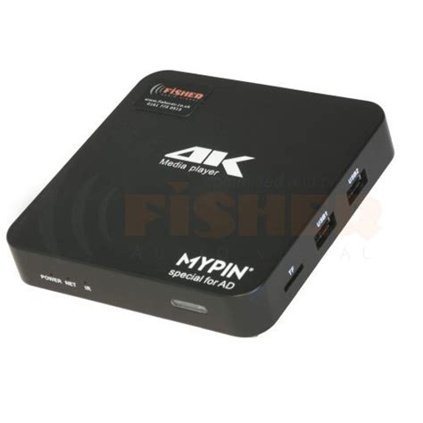 Mypin 4k Media Player Fisher Audio Visual