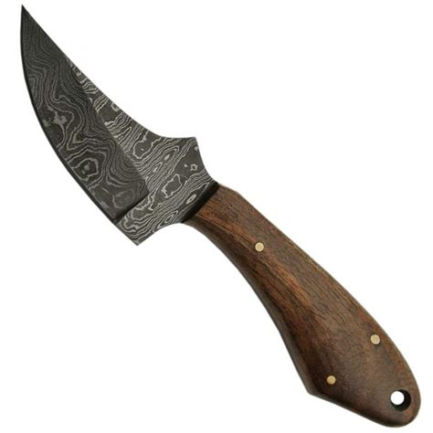 Explore True Damascus Skinner Fixed Knife W Sheath Mrknife