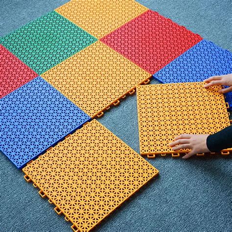 Outdoor Basketball Court Floor Modular Pp Interlocking Suspended Sports