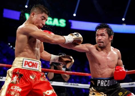 Pertarungan Sengit Manny Pacquiao Vs Jessie Vargas