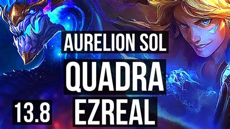 AURELION SOL Leona Vs EZREAL Senna ADC Quadra 400 Games KR