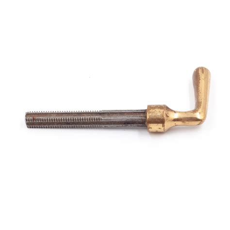 Vintage Brass French Door Knob Set - Hippo Hardware & Trading Company