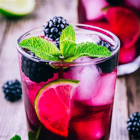 Blackberry Mojito Goslings Rum