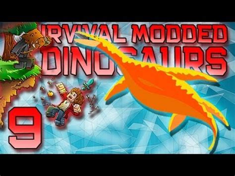 Minecraft Modded Dinosaur Survival Let S Play W Mitch Ep 9 Water