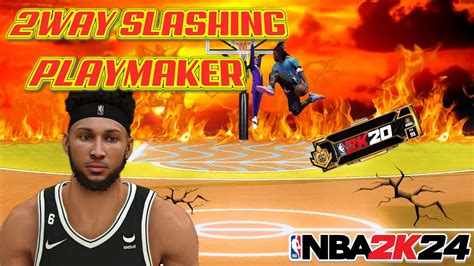 THE 2 WAY SLASHING PLAYMAKER BUT IN NBA 2K24 RECREATING THE BEST