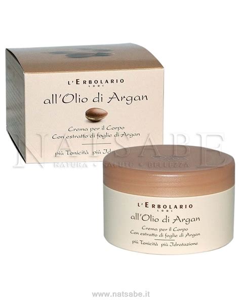 Erbolario Linea All Olio Di Argan Crema Corpo 250ml Creme Corpo