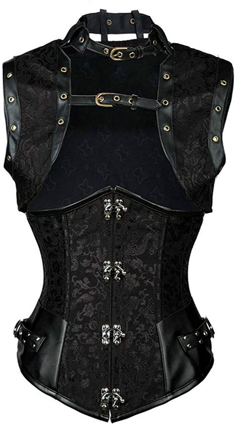 Bolawoo Corset Trendy Femme Corsets L Gant Vintage Unie Ventre