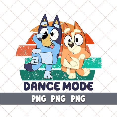 Bluey and Bingo Dancing Png Bluey Dancing Png Bingo Dacne - Etsy