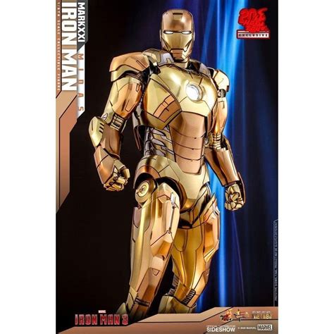 Marvel Iron Man Iron Man Mark XXI Midas Hot Toys Exclusive In Iron Man Iron