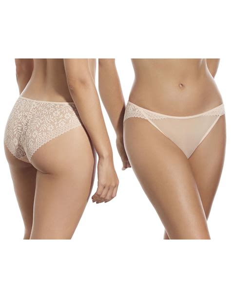 Braga Bikini Encaje Y Tul 3120 De Selene Varios Colores