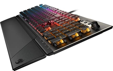 Customer Reviews: ROCCAT VULCAN 120 AIMO Full-size Wired Gaming Mechanical Keyboard with Back ...