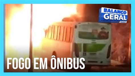 Bandidos Colocam Fogo E Destroem Nibus Em Guarulhos Sp Youtube