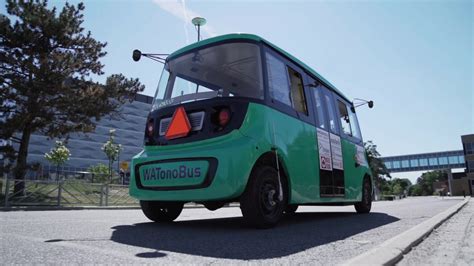 University Of Waterloo Launches Driverless Autonomous 5G Shuttle