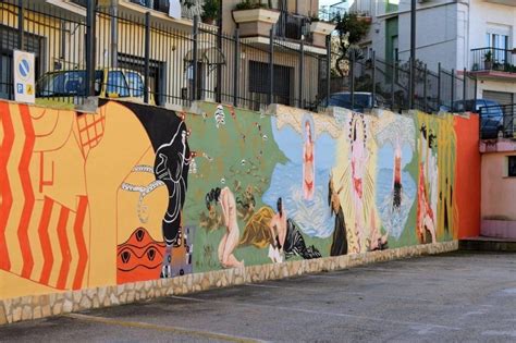 Il muro della legalità a Biccari la street art celebra la giustizia