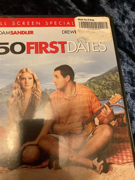 50 First Dates Dvd 2004 Widescreen Special Edition Feat Adam Sandler