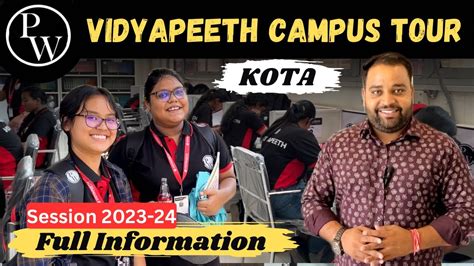 PHYSICS WALLAH VIDYAPEETH KOTA Campus Tour Exciting New Updates