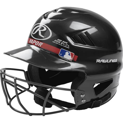 Rawlings 2022 Coolflo Molded Youth Batting Helmet With Face Guard