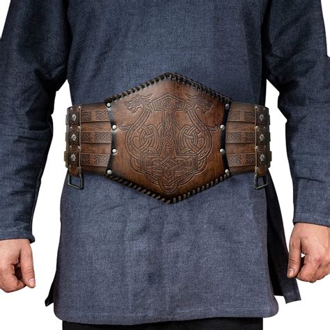 Ceinture Viking Pour Homme Ceinture De Costumade Celtique En Relief