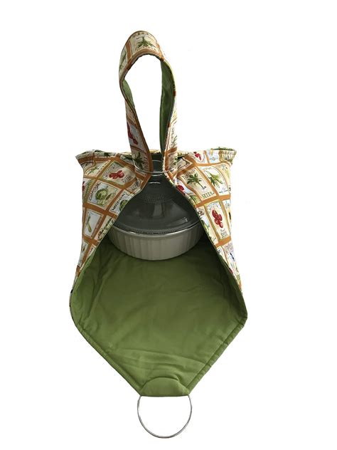 Insulated Casserole Carrier Handmade Dish Carrier Holiday T Perfect For Potlucks