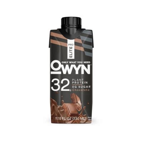 Owyn Pro Elite Plant Protein Shake Chocolate 11 15 Fluid Ounce Pack