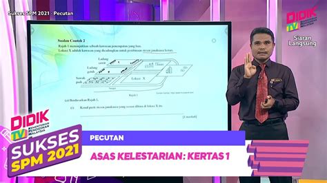 Sukses SPM 2021 Pecutan Asas Kelestarian Kertas 1 YouTube