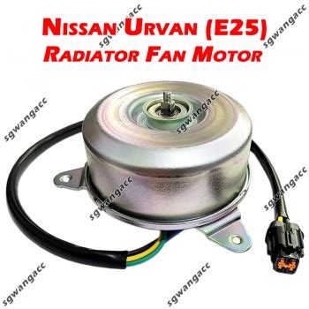 Nissan Urvan E Radiator Fan Motor