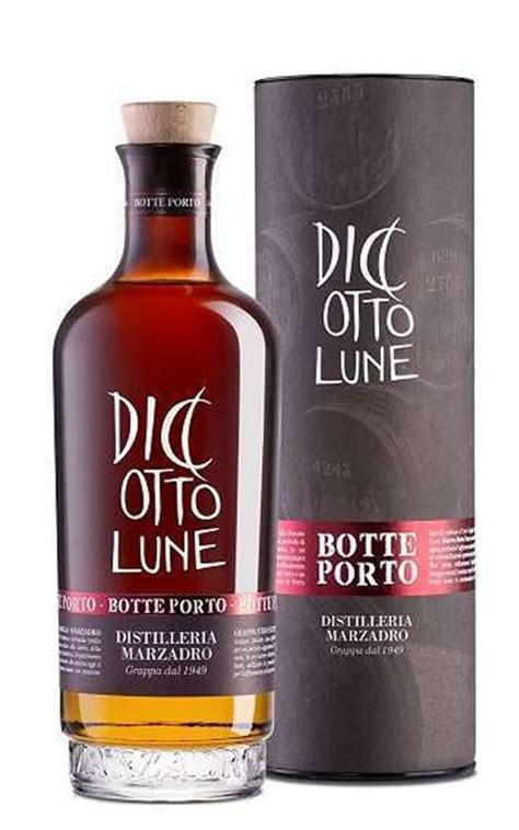 Grappa Marzadro Le Diciotto Lune Botte Porto 50 Cl