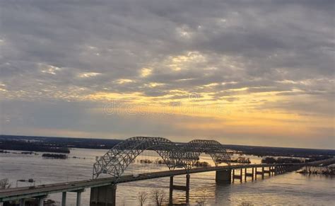 Memphis Bridge stock photo. Image of memphis, water - 147216972