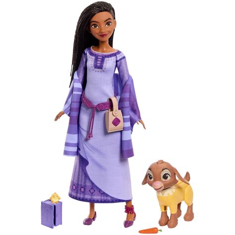 Disney Wish Asha Of Rosas Fashion Doll Adventure Pack Shop Action