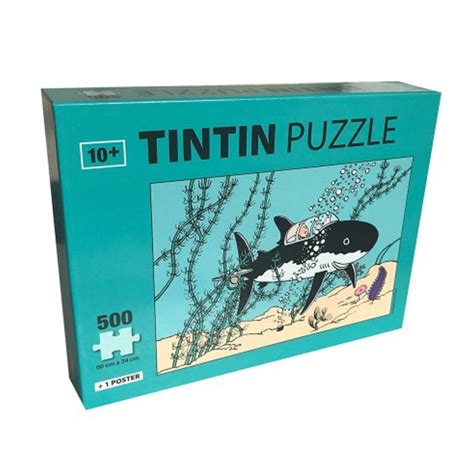 Puzzle Tintin Rallye 1000 pièces et poster Puzzles jeux de société