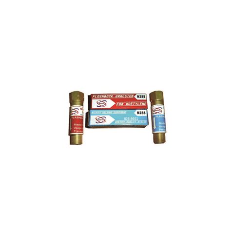 Buy 288 Flashback Arrestor For Regulator Oxygen Or Acetylene TYPE