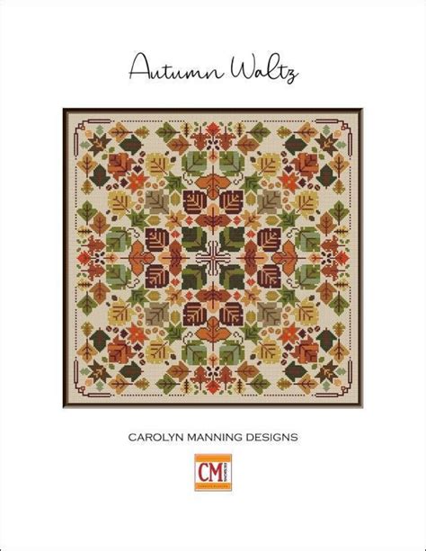 Autumn Waltz Carolyn Manning Designs Cross Stitch Chart Etsy